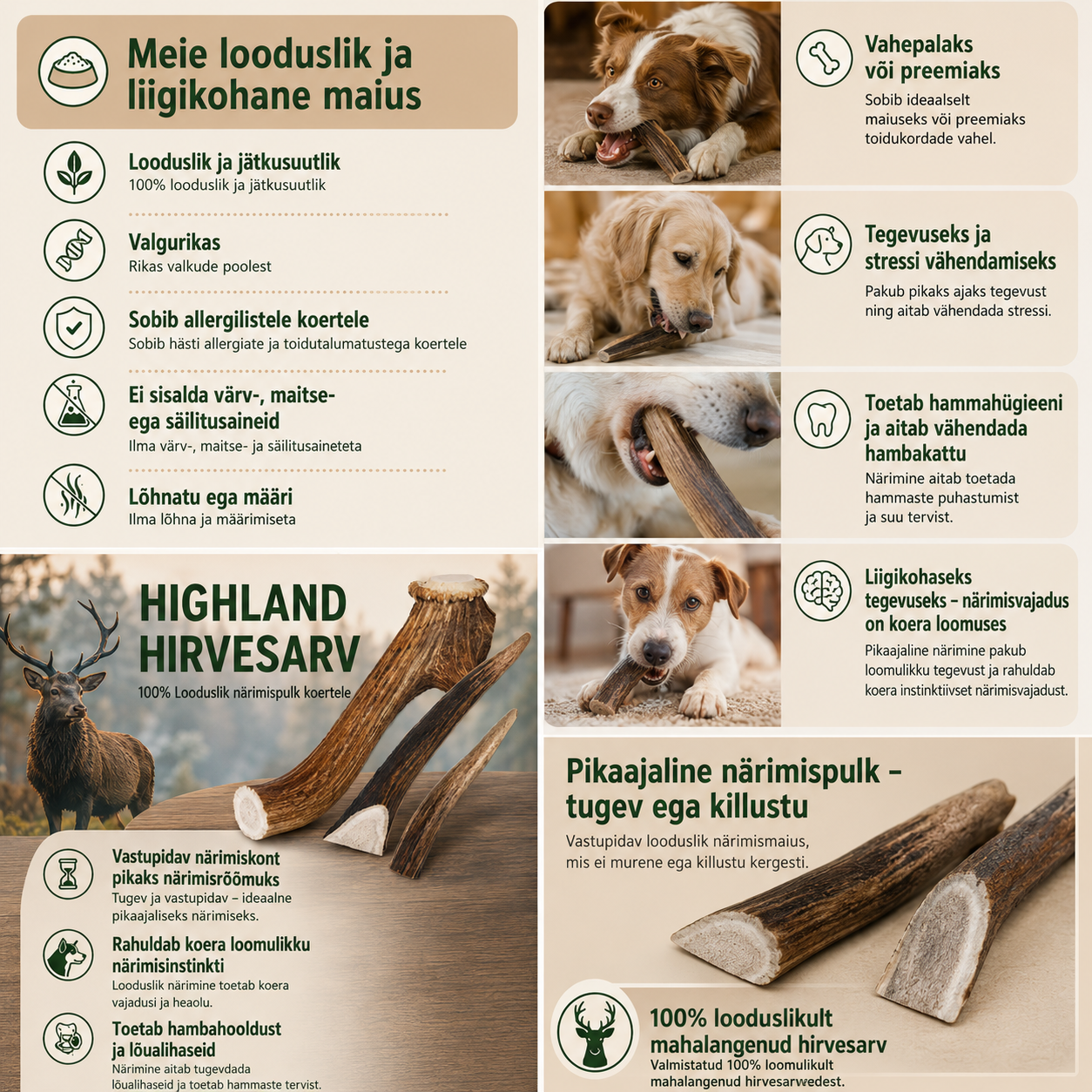 hirvesarv 50 g hirvesarv 50 g