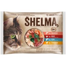 shelma kassieine lohe tursk veis kana kastmes 4x85g